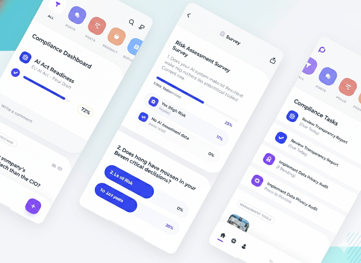 eyreACT AI compliance platform interface